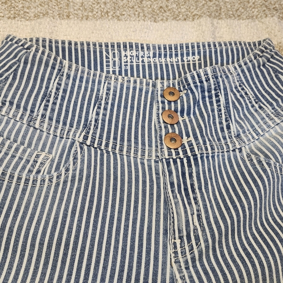 Striped Blue Jeans - Picture 4 of 7